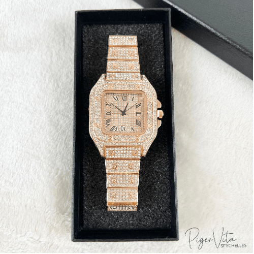 Bling Rose Gold Fashion Watch