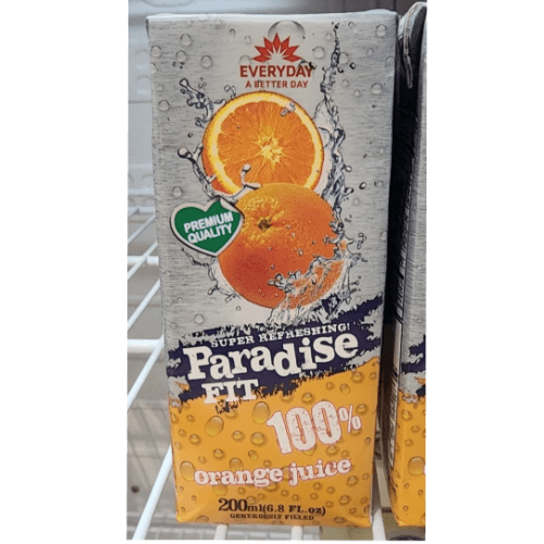 Paradise Fit- Orange 200ml
