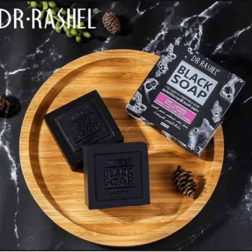 Dr Rashel Black Soap- Collagen and Charcoal