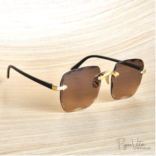 Rose Yellow UV Protection Sunglasses