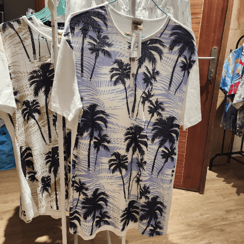 Tropical-Themed Shirt