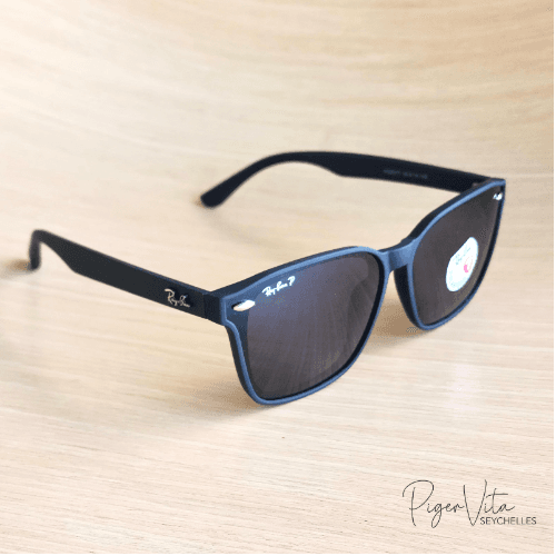 Relaxed Black Matte Polarized & UV Protection Sunglasses