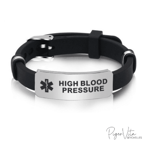 High Blood Pressure Medical Alert Bracelet