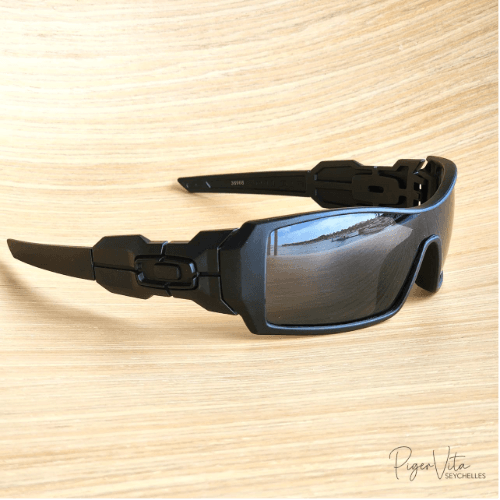 Oil Rig Black UV Protection Sunglasses
