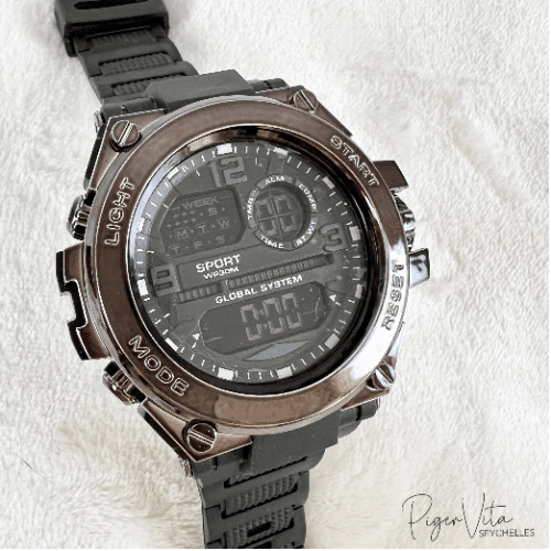Sport Global Gun Metal and Black Watch