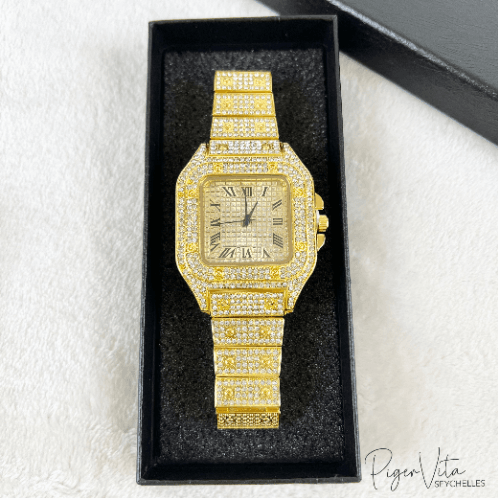 Bling Gold Fashion Watch