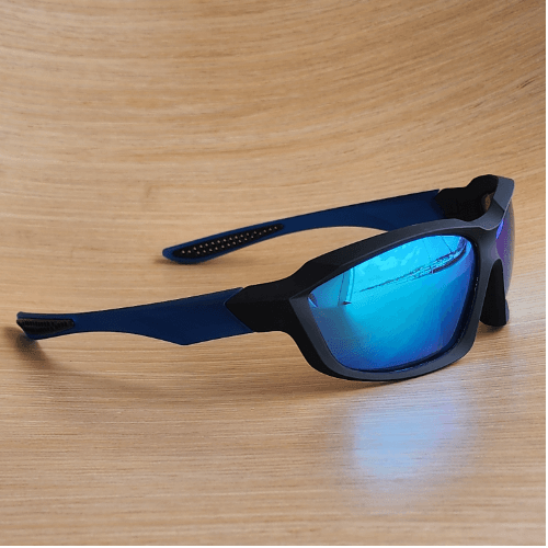 Warrior Blue Polarized & UV Protection Sunglasses
